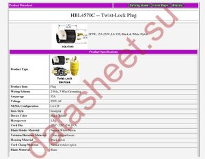 HBL4570C datasheet  